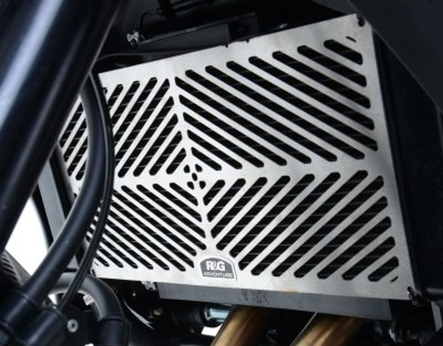 R&G Racing Stainless Steel Radiator Guard for Kawasaki 650 Versys '15-'22 R&G Racing Stainless Steel Radiator Guard for Kawasaki 650 Versys '15-'22